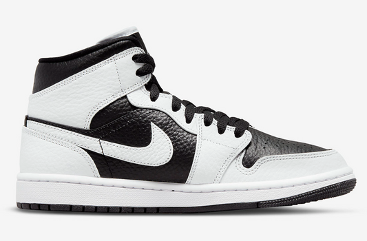 Jordan 1 Mid Split Black White (W)