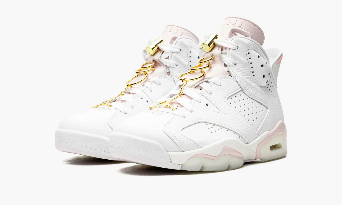 Jordan 6 Retro Gold Hoops (W)