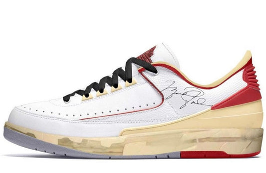 Jordan 2 Retro Low SP Off-White White Red