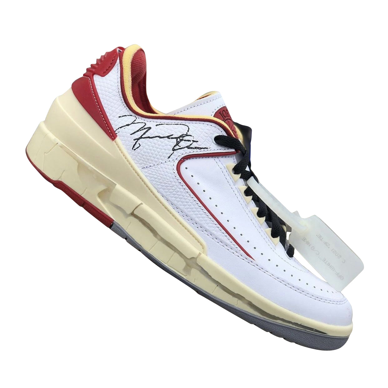 Jordan 2 Retro Low SP Off-White White Red