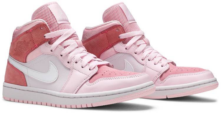 Jordan 1 Mid Digital Pink (W)