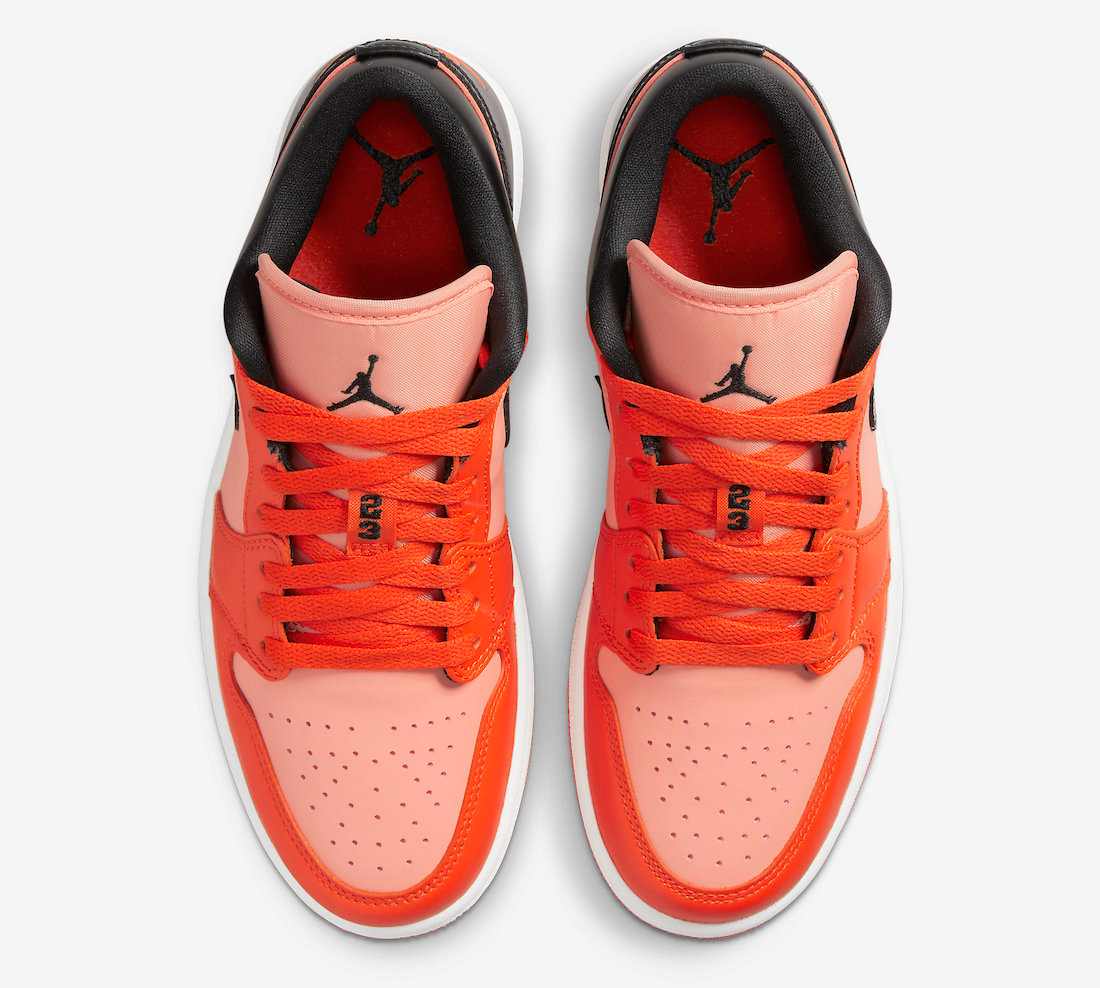 Jordan 1 Low Orange Black (W)