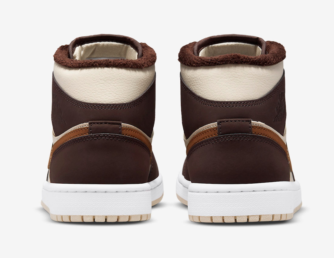 Jordan 1 Mid SE Brown Basalt Oatmeal (W)