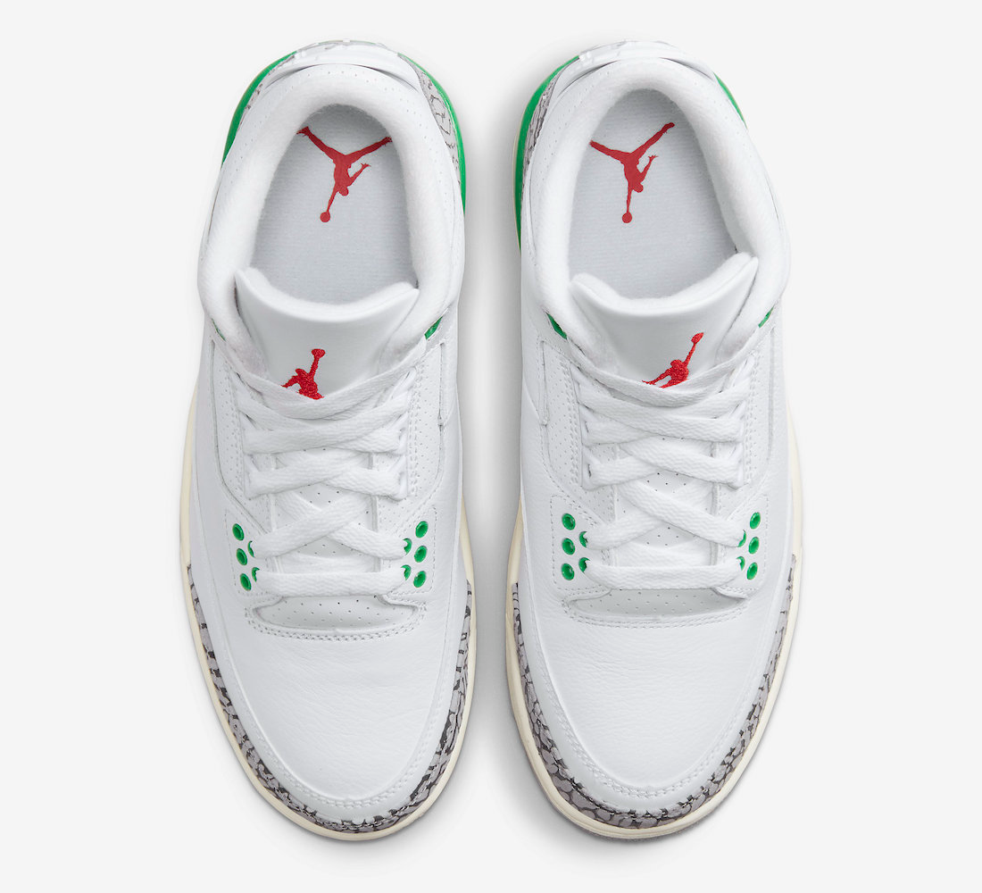 Jordan 3 Retro Lucky Green (Women's)
