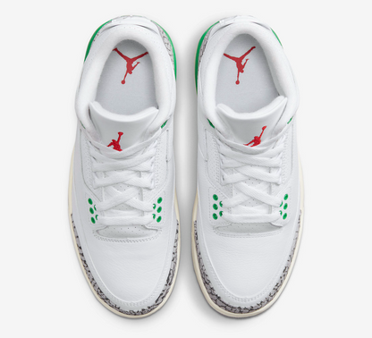 Jordan 3 Retro Lucky Green (Women's)