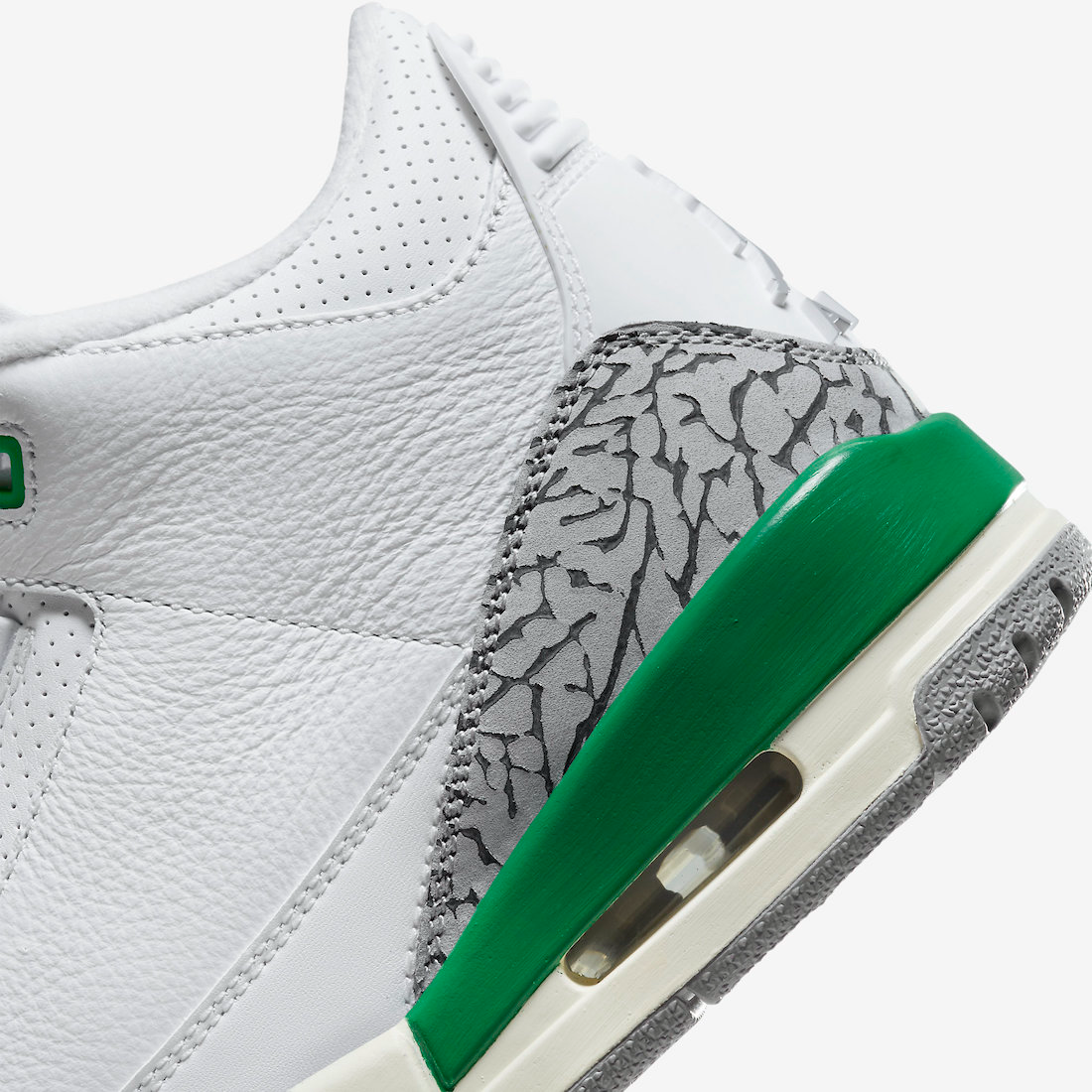Jordan 3 Retro Lucky Green (Women's)