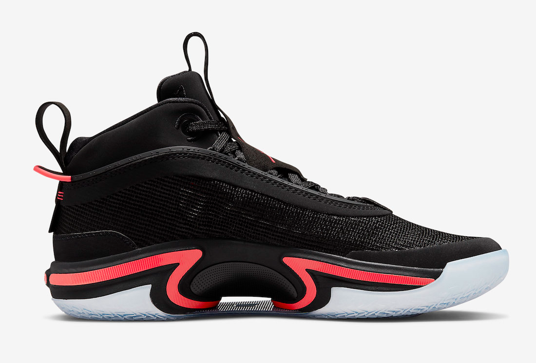 Jordan 36 Infrared 23 (Clear Sole)
