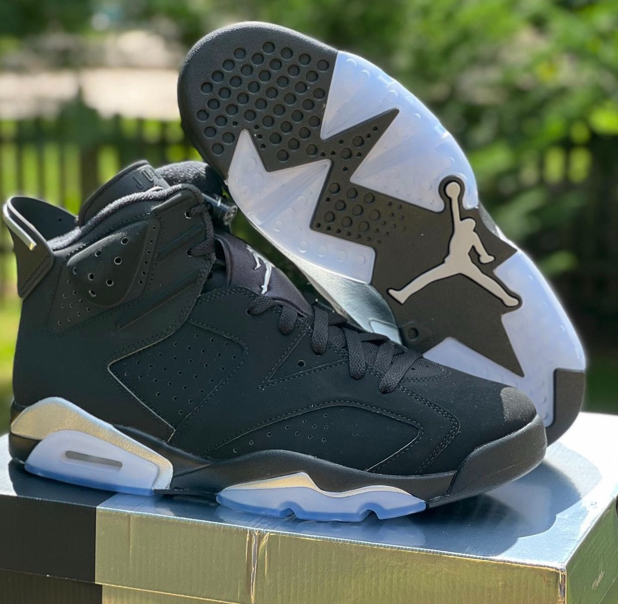 Jordan 6 Retro Chrome Metallic Silver