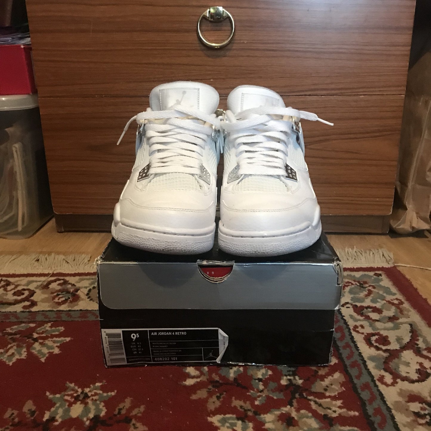 Air Jordan 4 Retro 25th Anniversary Mens - 408202-101