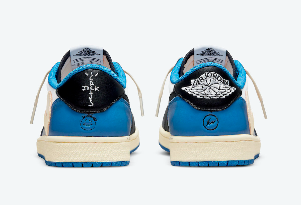 Jordan 1 Low Fragment x Travis Scott
